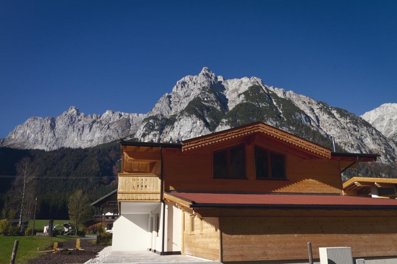 Alpenchalet Im Leutaschtal Extérieur photo