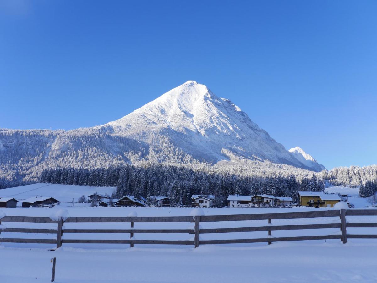 Alpenchalet Im Leutaschtal Extérieur photo